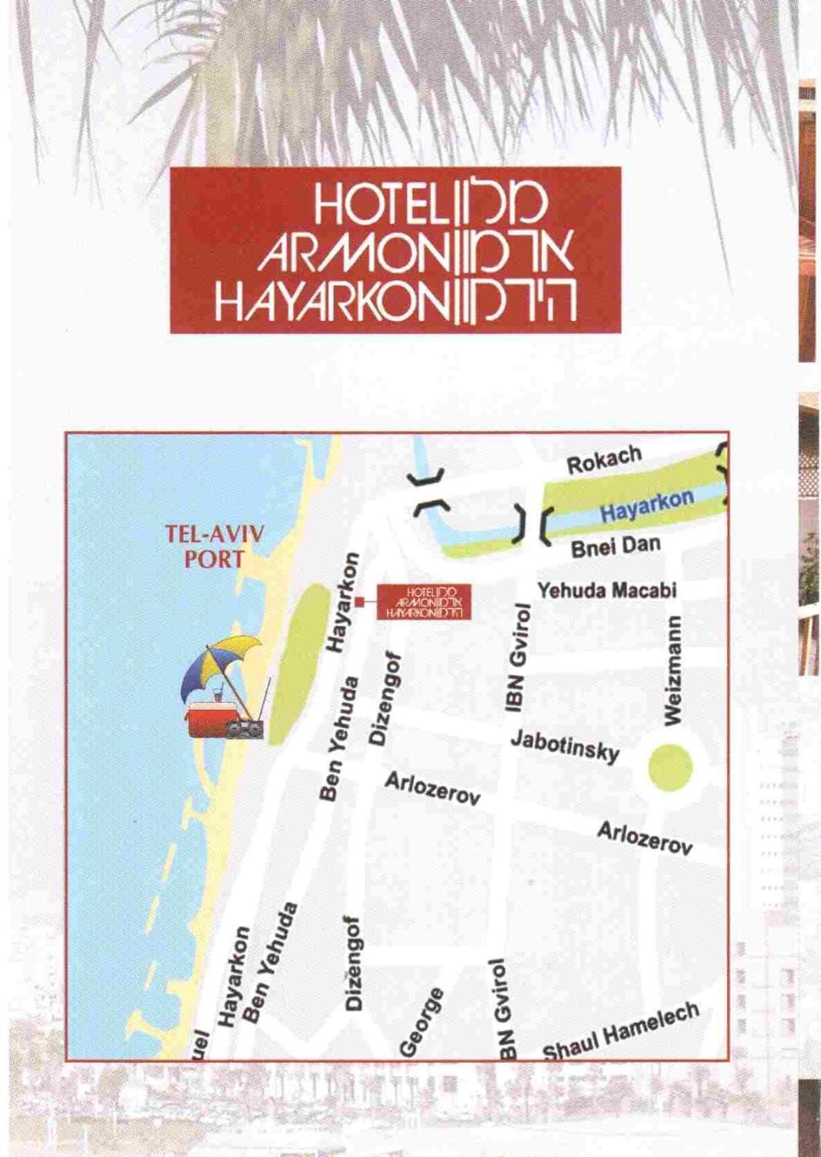 Armon Hayarkon Hotel Tel Aviv Exteriör bild